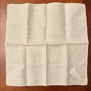 Vintage ‘A’ Hand Monogramed Handkerchief